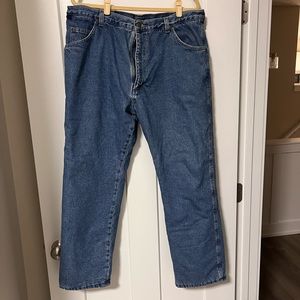 Men’s Wrangler Rugged Wear Fleece Lined Jeans | Size 40x30|